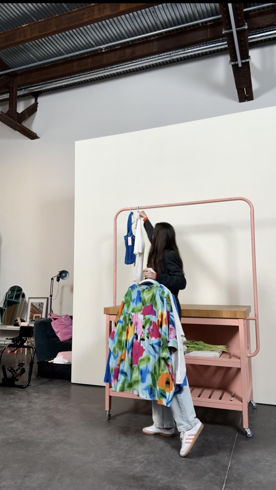 Achter de schermen van een fotoshoot